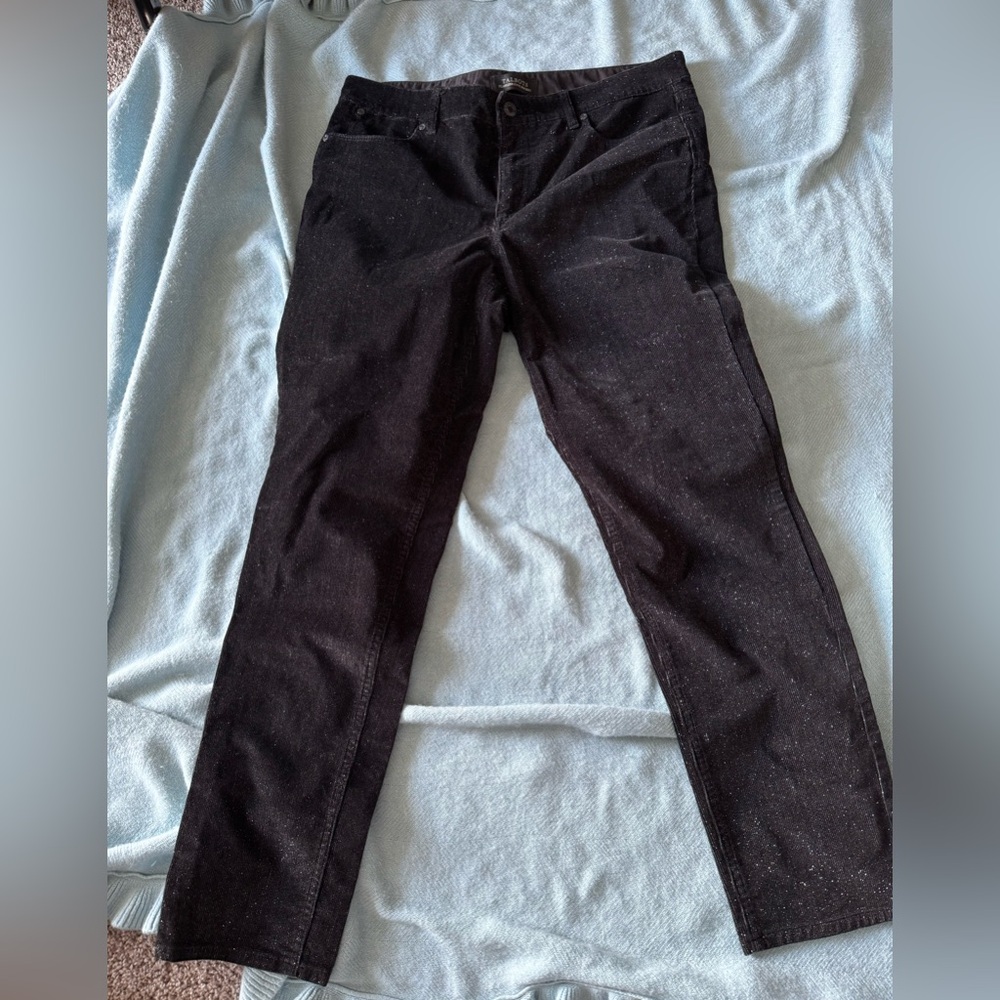 Talbots sparkle slim ankle jeans